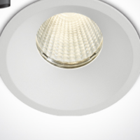 WHITE COB LED 12w CW 700mA 38deg IP65 SEMITRIMLESS