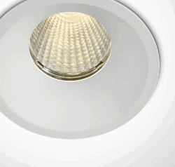 WHITE COB LED 12w EWW 700mA 38deg IP65 SEMITRIMLESS
