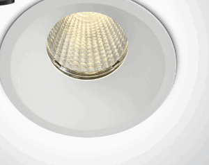 WHITE COB LED 12w EWW 700mA 38deg IP65 SEMITRIMLESS