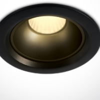 BLACK LED 12W WW IP20 45deg 230V DARK LIGHT