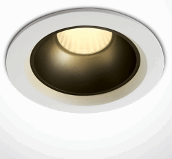 WHITE LED 12W WW IP20 45deg 230V DARK LIGHT