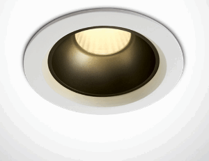 WHITE LED 12W WW IP20 45deg 230V DARK LIGHT
