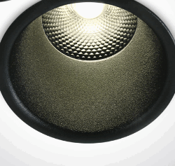 BLACK LED 15W WW 24deg IP20 230V DARK LIGHT