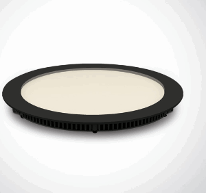 BLACK LED 18W CW IP40 230V