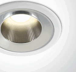 WHITE LED 18W IP54 WW 230V DARK LIGHT