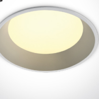 WHITE LED 20W CW IP54 230V 100deg DARK LIGHT