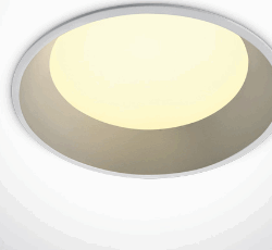 WHITE LED 20W WW IP54 230V 100deg DARK LIGHT