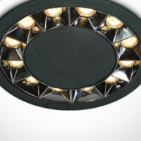 WHITE RECESSED LED 20W WW IP20 38deg 230V DARK LIGHT