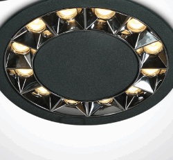 WHITE RECESSED LED 20W WW IP20 38deg 230V DARK LIGHT