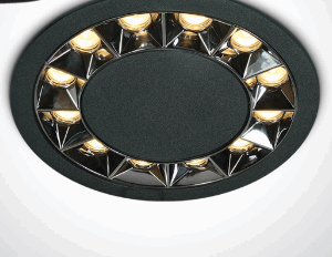 WHITE RECESSED LED 20W WW IP20 38deg 230V DARK LIGHT