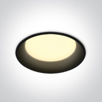 BLACK LED 22w WW IP20 230V 100deg DARK LIGHT dali