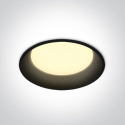 > BLACK LED 22w WW IP20 230V 100deg DARK LIGHT*