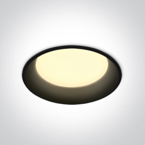 > BLACK LED 22w WW IP20 230V 100deg DARK LIGHT*