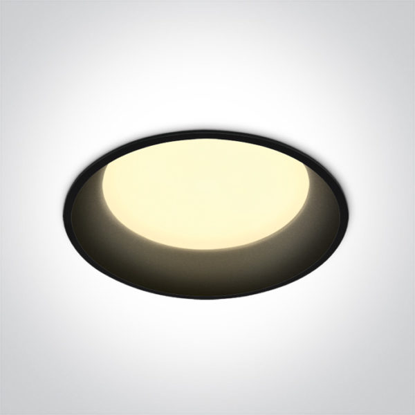 > BLACK LED 22w WW IP20 230V 100deg DARK LIGHT*