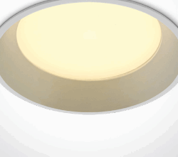 WHITE LED 22w WW IP20 230V 100deg DARK LIGHT