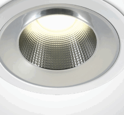 WHITE LED 25W IP54 CW 230V DARK LIGHT