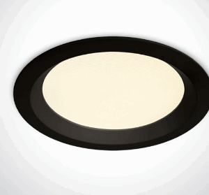 BLACK SMD LED UGR19 30W CCTV IP44 230V