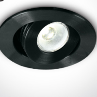 BLACK LED 3w DL 35d 350/700mA