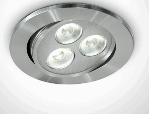 ALUMINIUM LED DL 3w 15d 350mA