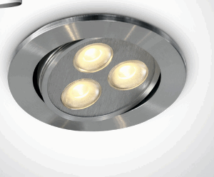 ALUMINIUM LED WW 3w 15d 350mA