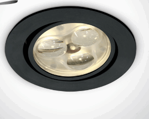 BLACK LED DL 3w 35d 350mA