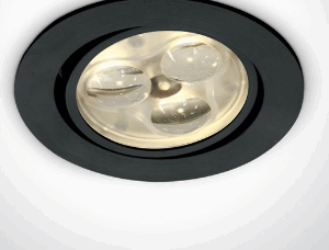 WHITE LED DL 3w 35d 350mA