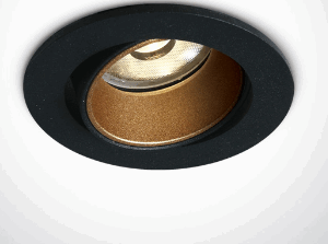 BLACK LED 3W@350mA 5W@500mA WW 35deg ADJUSTABLE DARK LIGHT