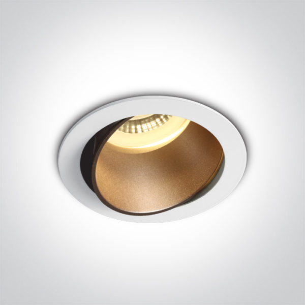 > WHITE DARK LIGHT ADJUSTABLE GU10 10W*