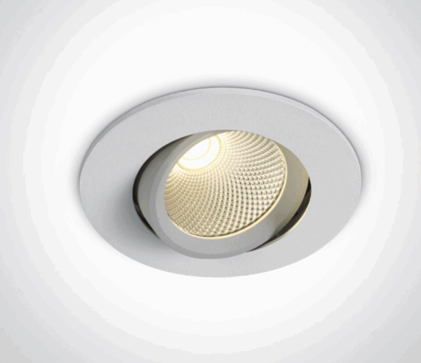 7W recessed adjustable spot LED.