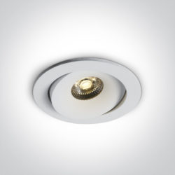 > WHITE COB LED 6,5W WW 36deg IP54 700mA ADJUSTABLE*