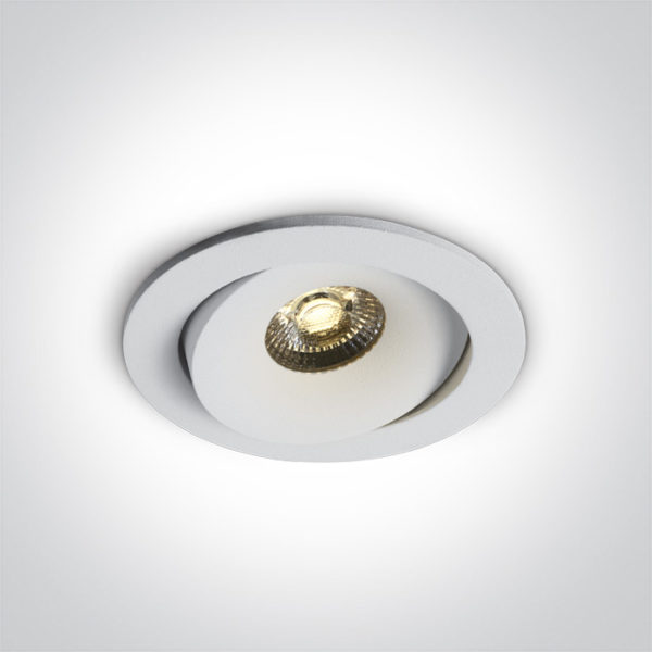 > WHITE COB LED 6,5W WW 36deg IP54 700mA ADJUSTABLE*