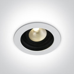 WHITE LED 12W EW IP20 700mA 40deg ADJUSTABLE SEMI DARK LIGHT*