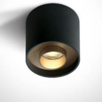 BLACK LED 8W WW IP20 230V DARK LIGHT