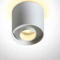 WHITE BACKLIT LED 8W WW IP20 230V DARK LIGHT