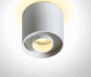 WHITE BACKLIT LED 8W WW IP20 230V DARK LIGHT