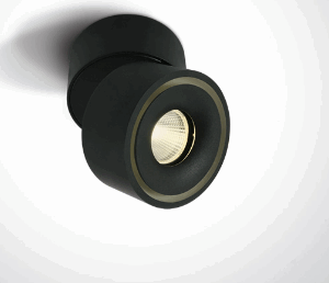 BLACK COB LED 8W WW IP20 230V