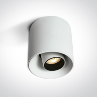 WHITE 8W WW IP20 36deg ADJUSTABLE 230V DARK LIGHT