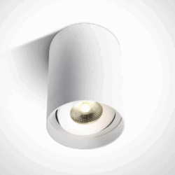 WHITE COB CYLINDER LED 10W WW 36deg IP20 100-240V
