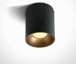 BLACK LED 12W WW IP20 45deg 230V DARK LIGHT
