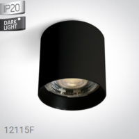 BLACK 15W WW IP20 38deg 230V DARK LIGHT