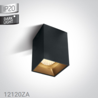 BLACK LED 20W WW IP20 45deg 230V DARK LIGHT