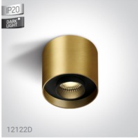 BRUSHED BRASS LED 22W WW IP20 230V DARK LIGHT