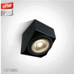 BLACK GU10 R111 75w