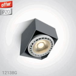 GREY GU10 R111 75w