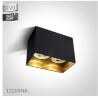 WHITE GU10 2x10W DARK LIGHT