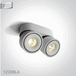 > WHITE COB LED 2x8W WW IP20 230V