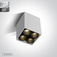 WHITE LED 10W WW IP20 230V DARK LIGHT