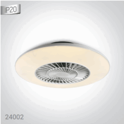 WHITE CEILING LIGHT LED 30w FAN 35W IP20 230v