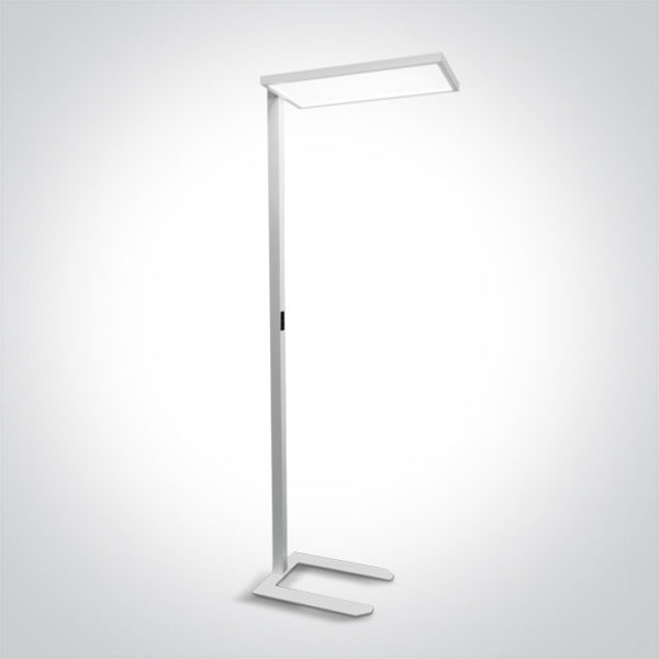 > WHITE 60w FLOOR STAND UGR17 DIMMABLE 230v**