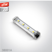 RGB 10cm 4xLED 1w 24v DC TUBE